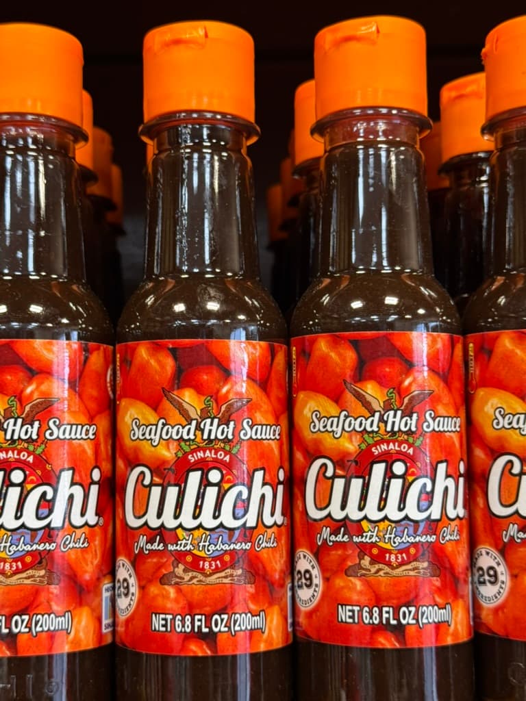 Culichi Seafood Hot Sauce Made Habanero Chile