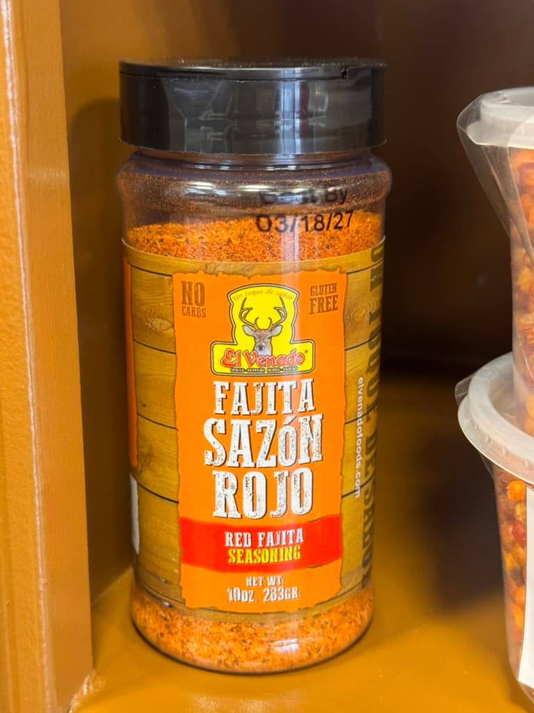 El Venado Fajita Sazon Rojo