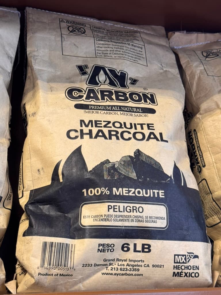 Mesquite Charcoal 6lb