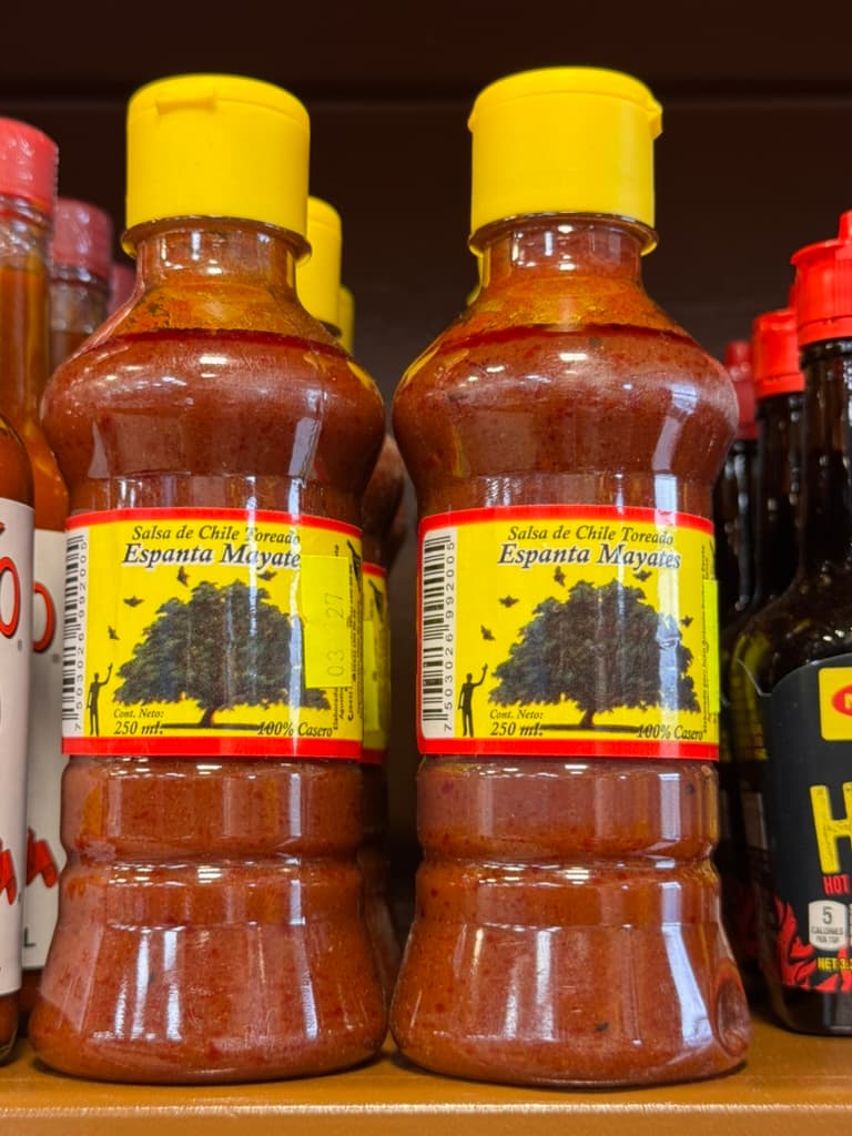 Salsa de Chile Toreado espanta Mayates 100% Casero 250 ml. De Navojoa Sonora